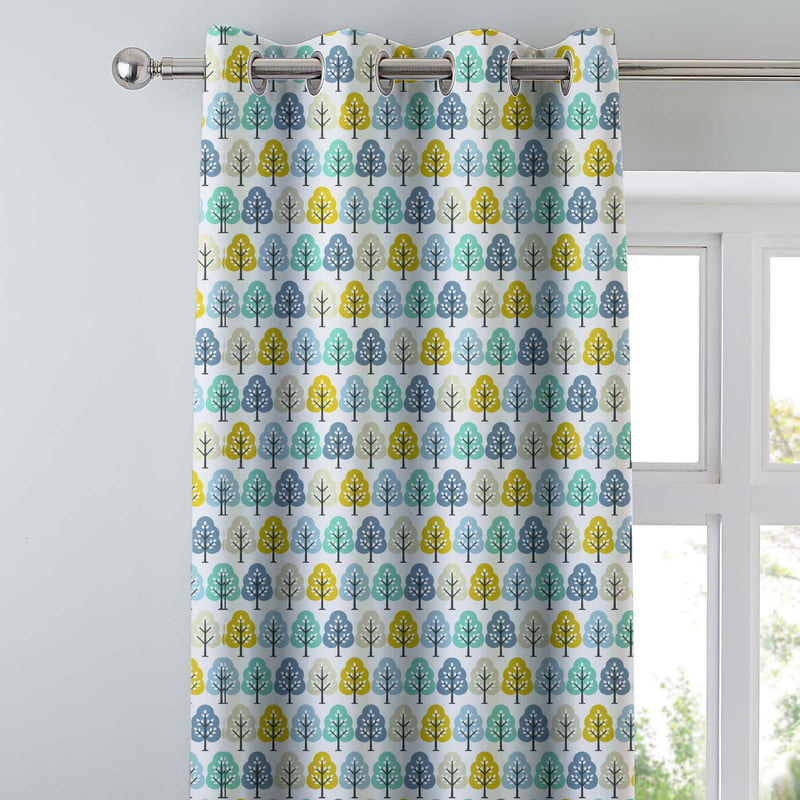 DASH BLUE BLACKOUT CURTAIN