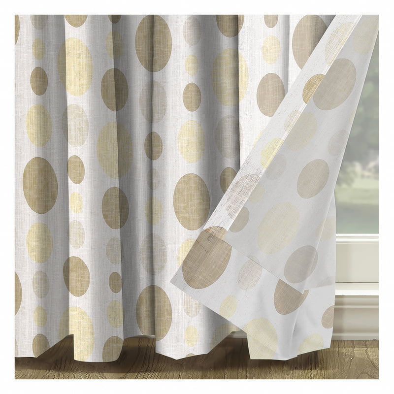 STILO CREAM LINEN SHEER CURTAIN