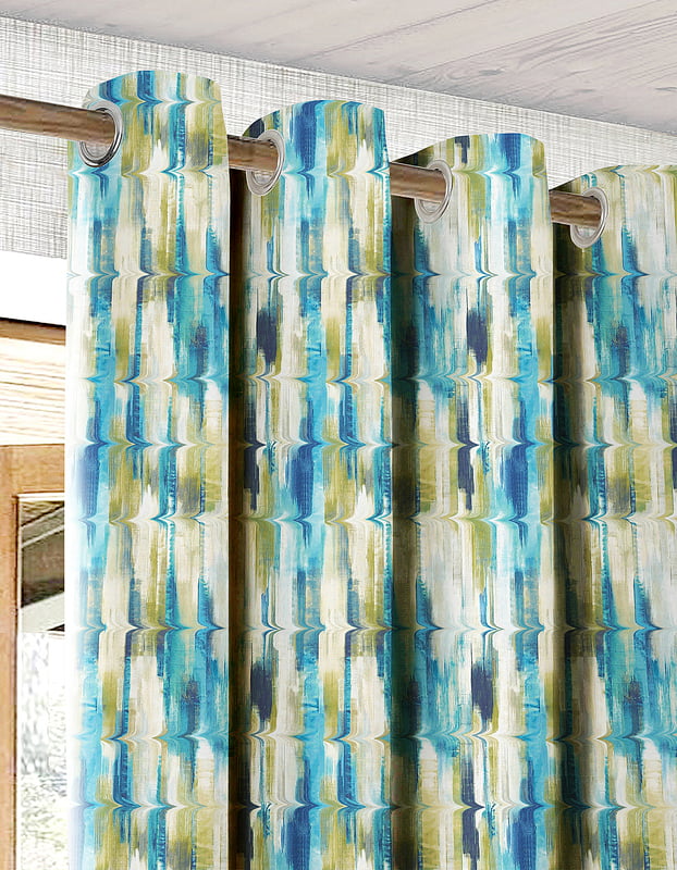 LIMA LIME CURTAIN BLACKOUT PRINTED