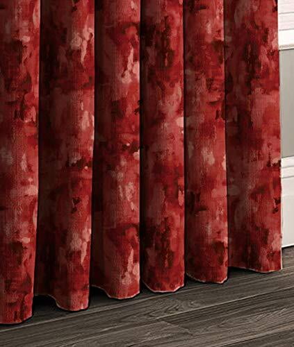 EDEN RED BLACKOUT CURTAIN