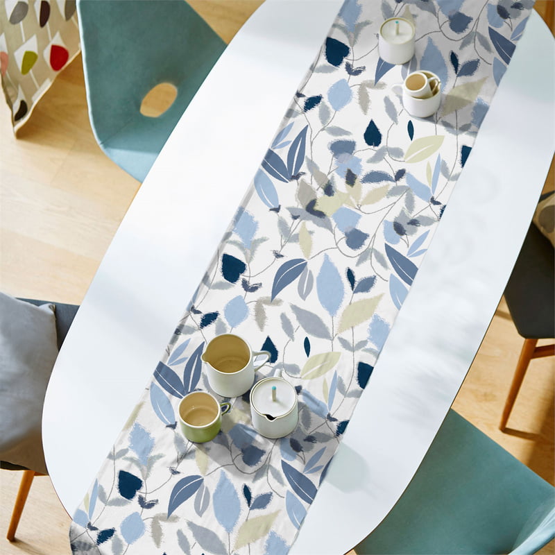 Spar BLUE MATTY (12X72 INCH) DIGITAL PRINTED TABLE RUNNER