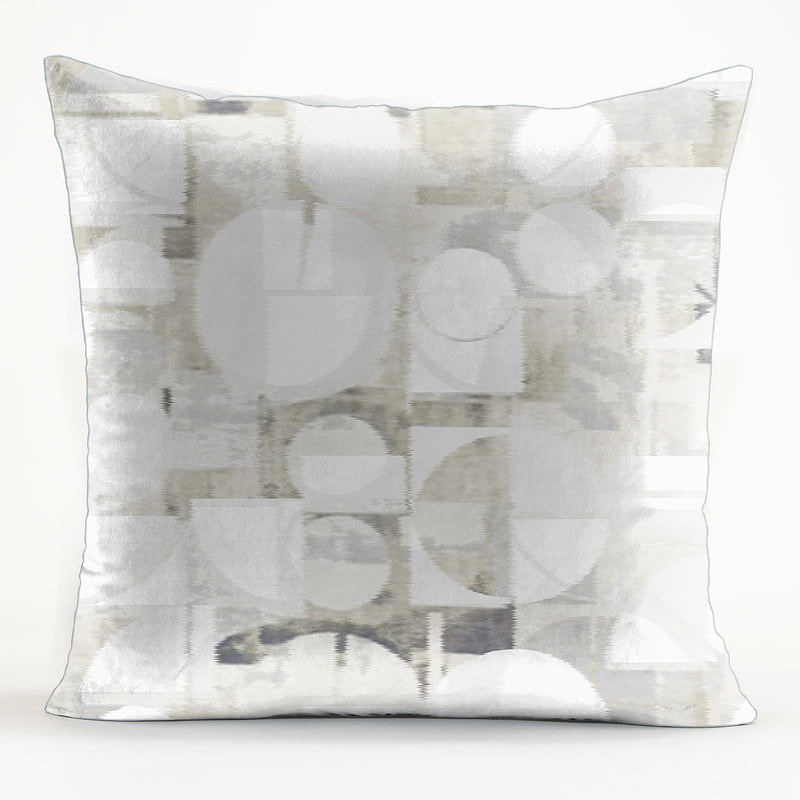 CUSHION COVER Lark BEIGE MATTY DIGITAL PRINTED (Pack of 2)