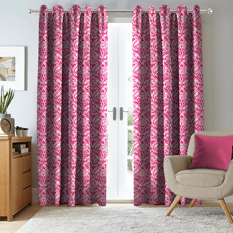 GENE PINK BLACKOUT CURTAINS