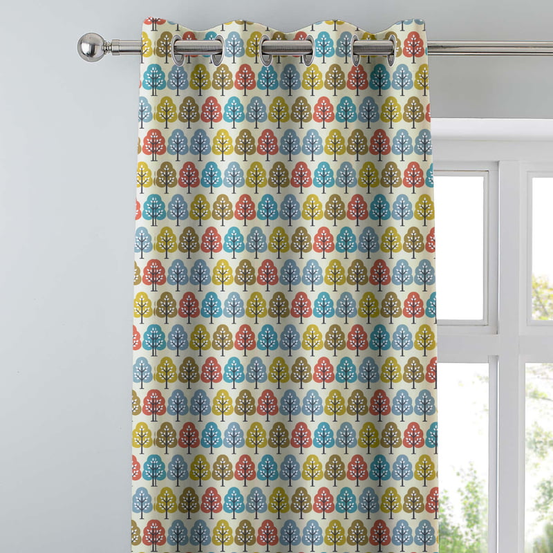 DASH ORANGE BLACKOUT CURTAINS