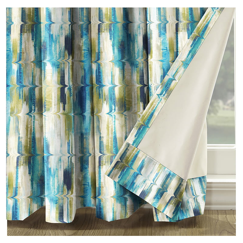 LIMA LIME CURTAINS BLACKOUT PRINTED