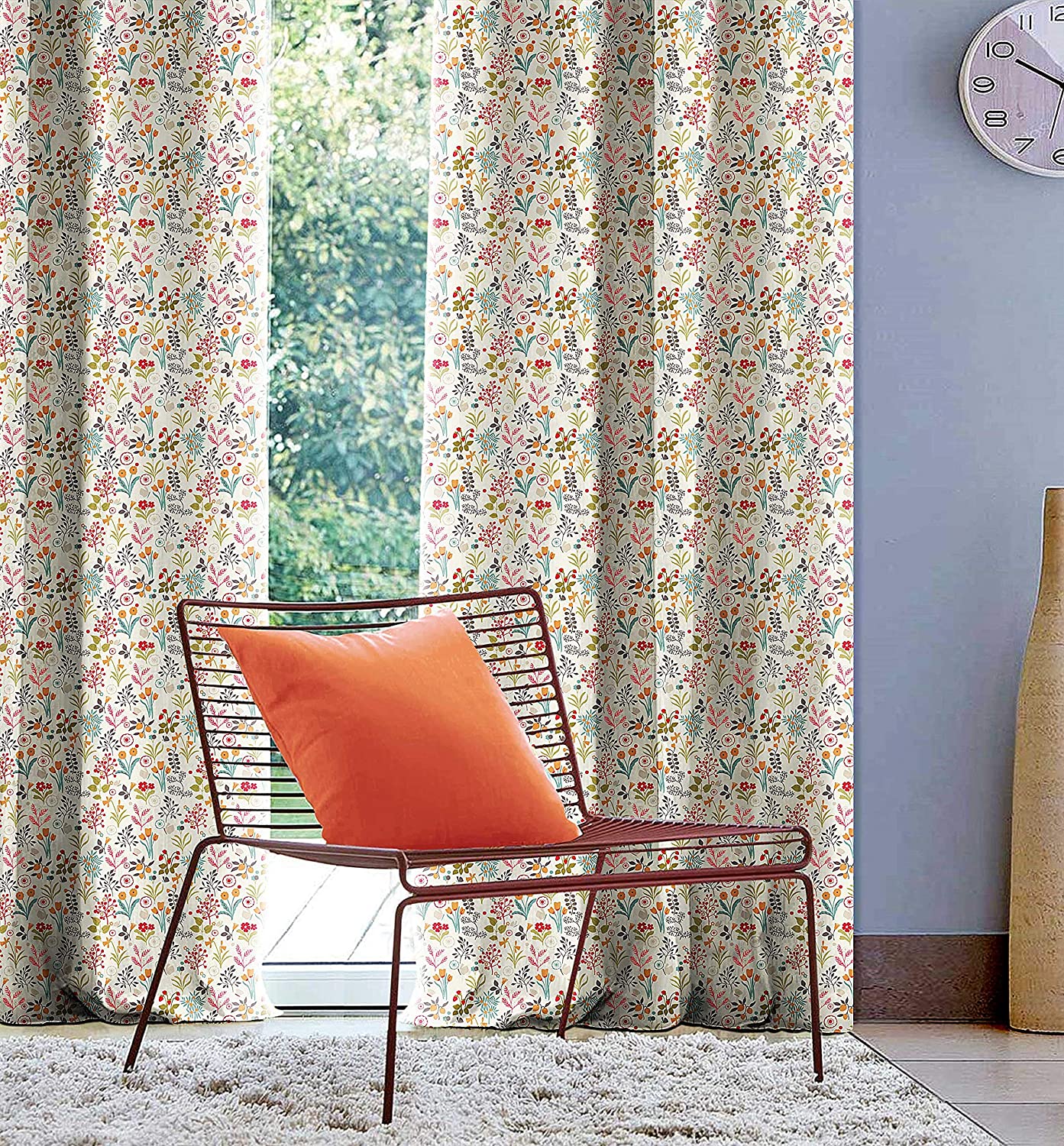 COCO HEATHER CURTAIN BLACKOUT PRINTED