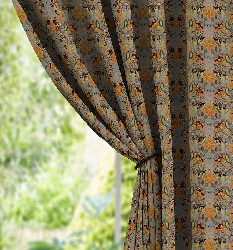 BAKER MALIBU BEIGE BLACKOUT CURTAINS