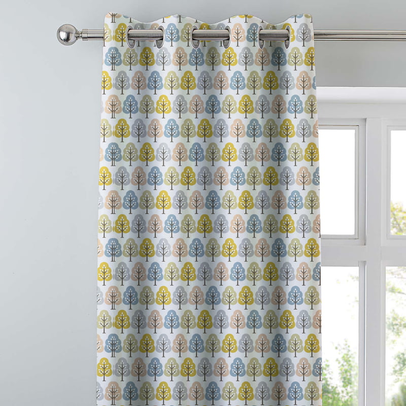 DASH LIME BLACKOUT CURTAIN